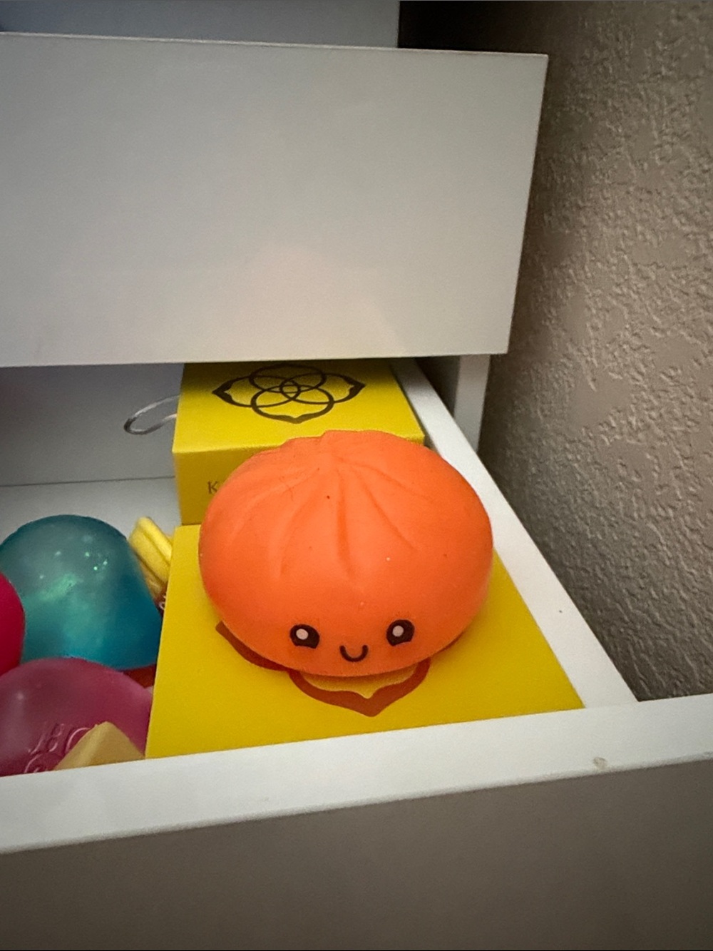 real orange squishy dumpling